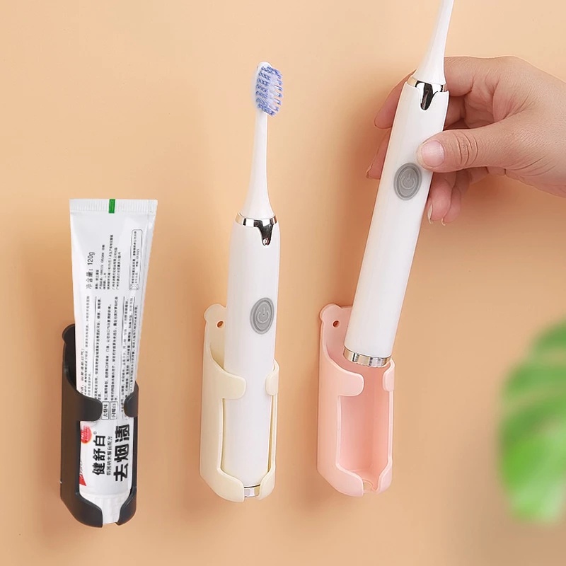 [Hàng mới về] Giá đỡ bàn chải đánh răng dán tường hình gấu dễ thương