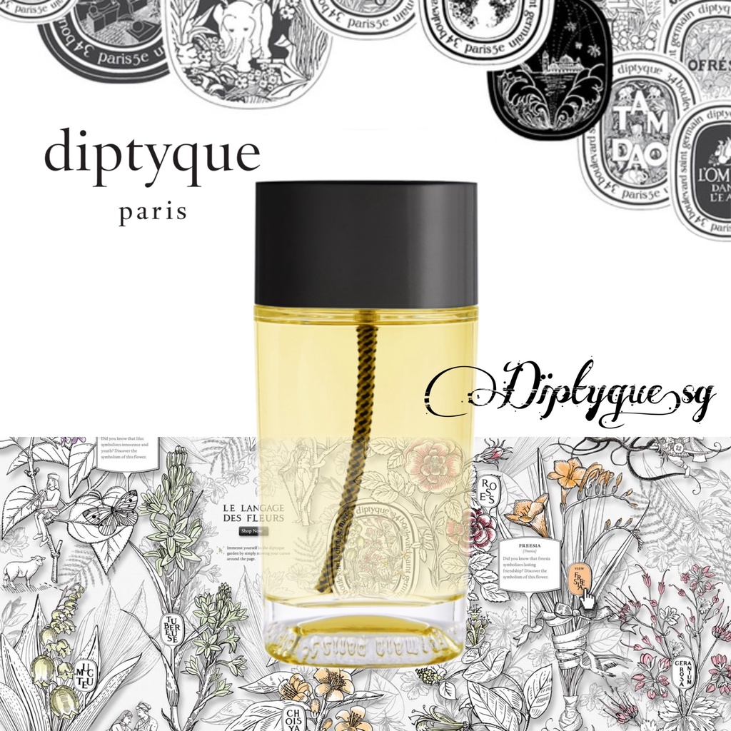 ⚜️ Nước hoa Diptyque Avenue Saint-Germain dòng số 34 EDT nắp đen/ nắp trắng Test 5ml/10ml/20ml