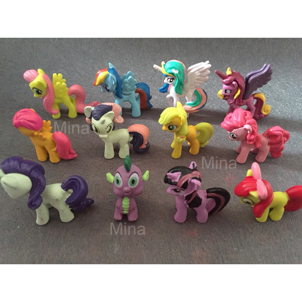 Set 12 nhân vật chú ngựa Pony