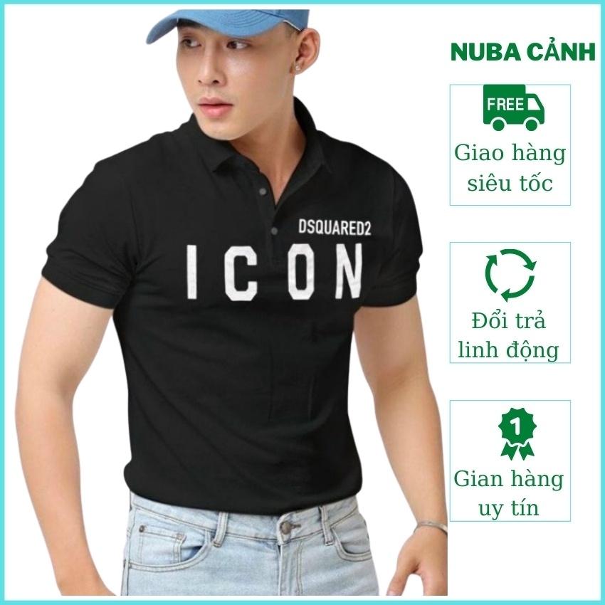 Áo thun nam cổ bẻ polo cao cấp, áo phông TCS 115