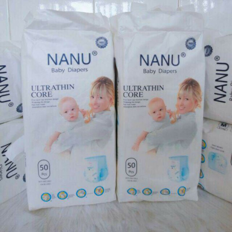 Tã Quần Cao Cấp NANU BABY M50 L50 XL50 XXL50 XXXL50