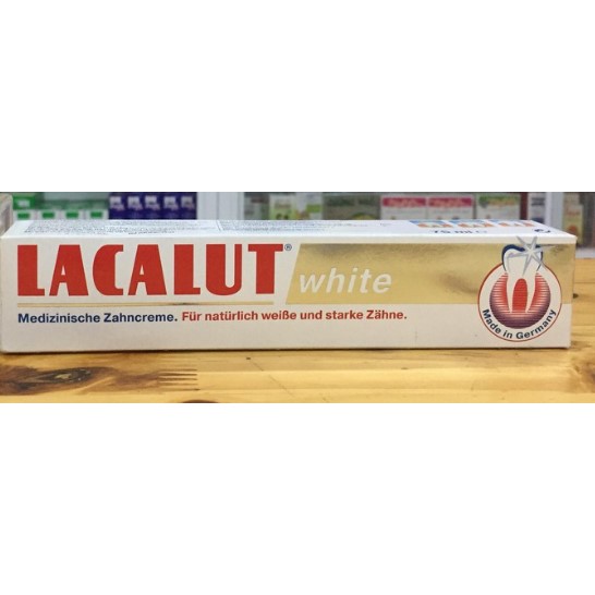 Lacalut white - Kem đánh răng trắng sáng của Đức