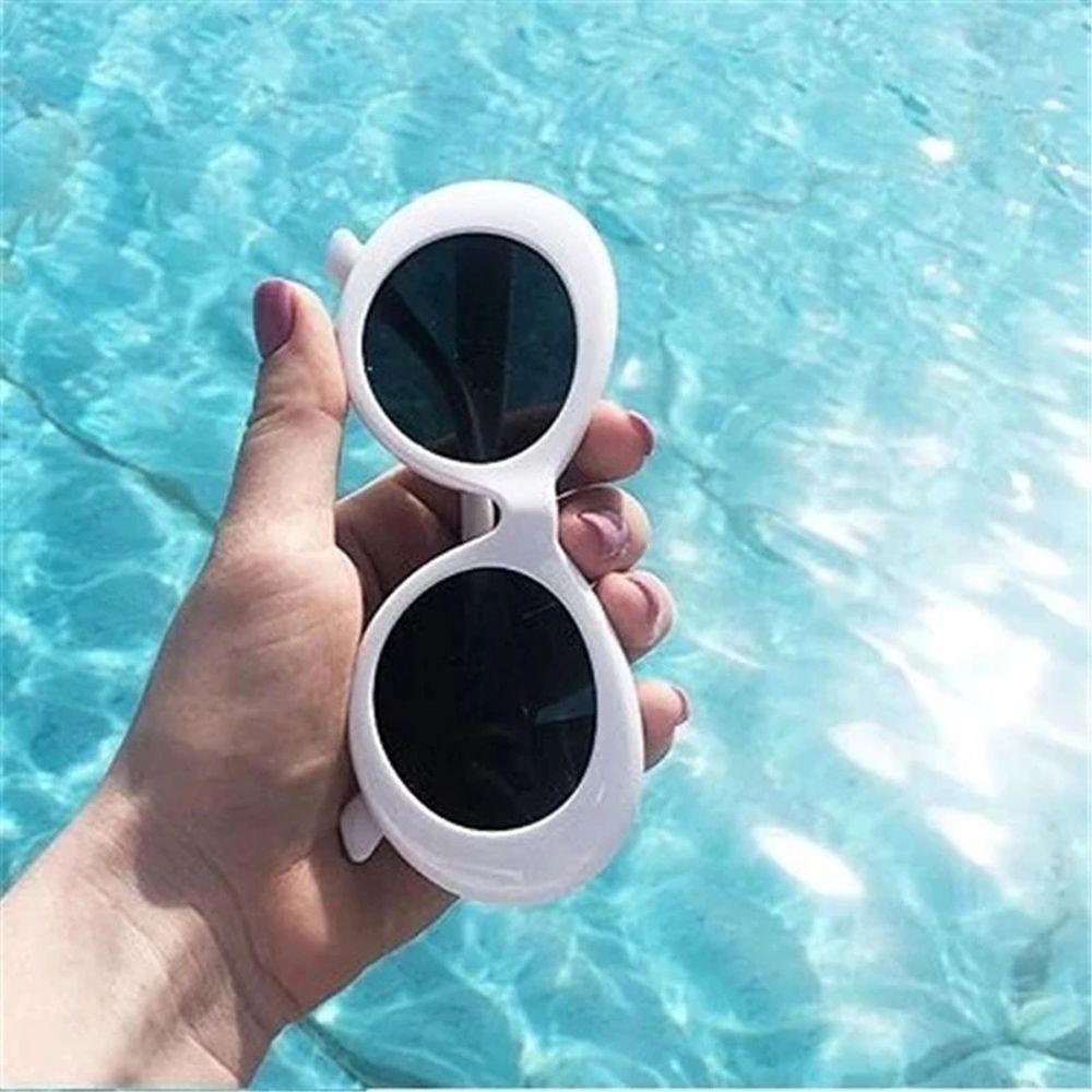 Kính Mát Hình Oval Chống Tia UV400 Hợp Thời Trang Cho Nữ