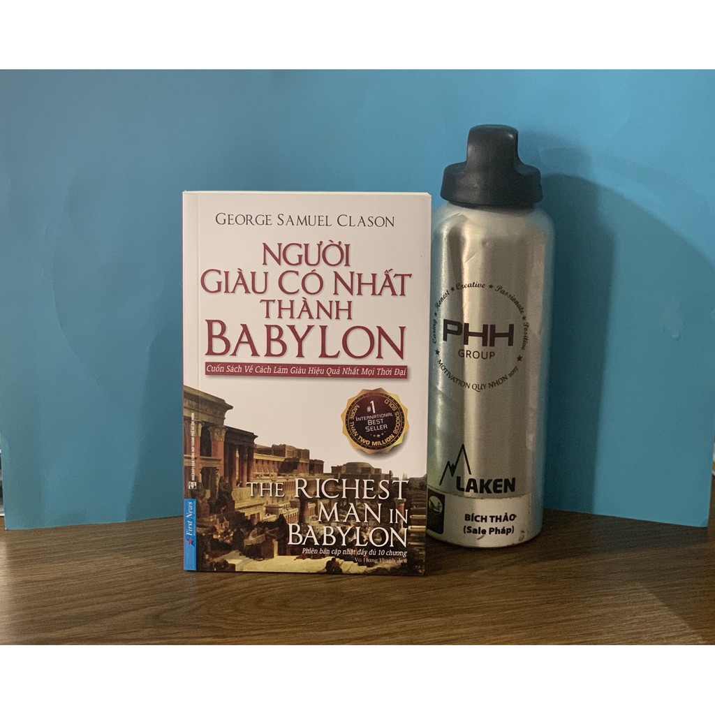Sách - Người Giàu Có Nhất Thành Babylon - Cuốn Sách Về Cách Làm Giàu Hiệu Quả Nhất Mọi Thời Đại ( Bản Màu )