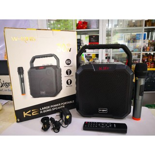 Loa bluetooth không dây karaoke 30W W-King K2