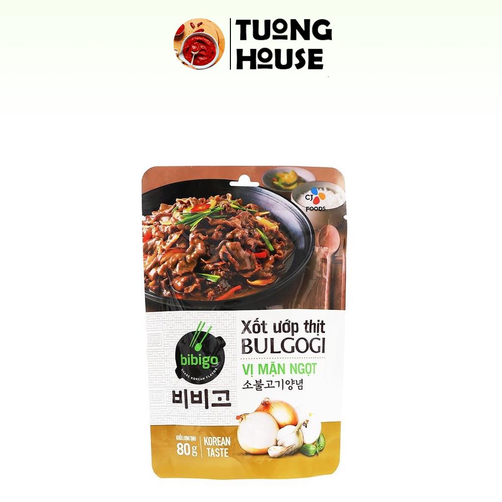 SỐT ƯỚP THỊT HÀN QUỐC BULGOGI LOẠI GÓI 80G VỊ MẶN NGỌT