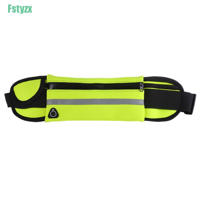 fstyzx Waterproof Running Belt Bum Waist Pouch Fanny Pack Camping Sport Hiking Zip Bag | BigBuy360 - bigbuy360.vn