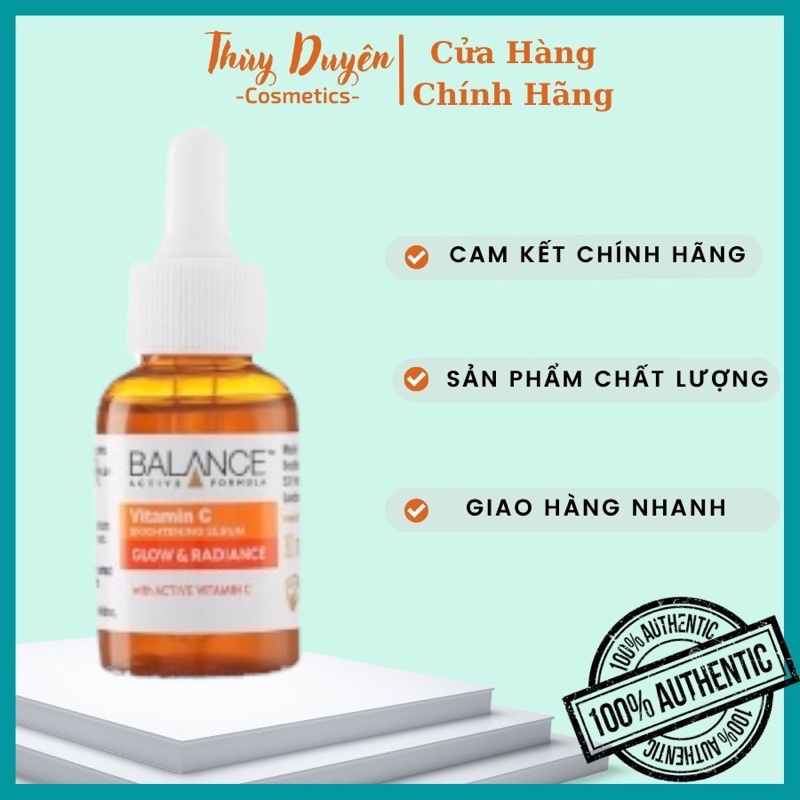 Serum Vitamin C Balance Active Formula Dưỡng Trắng Mờ Thâm 30ml