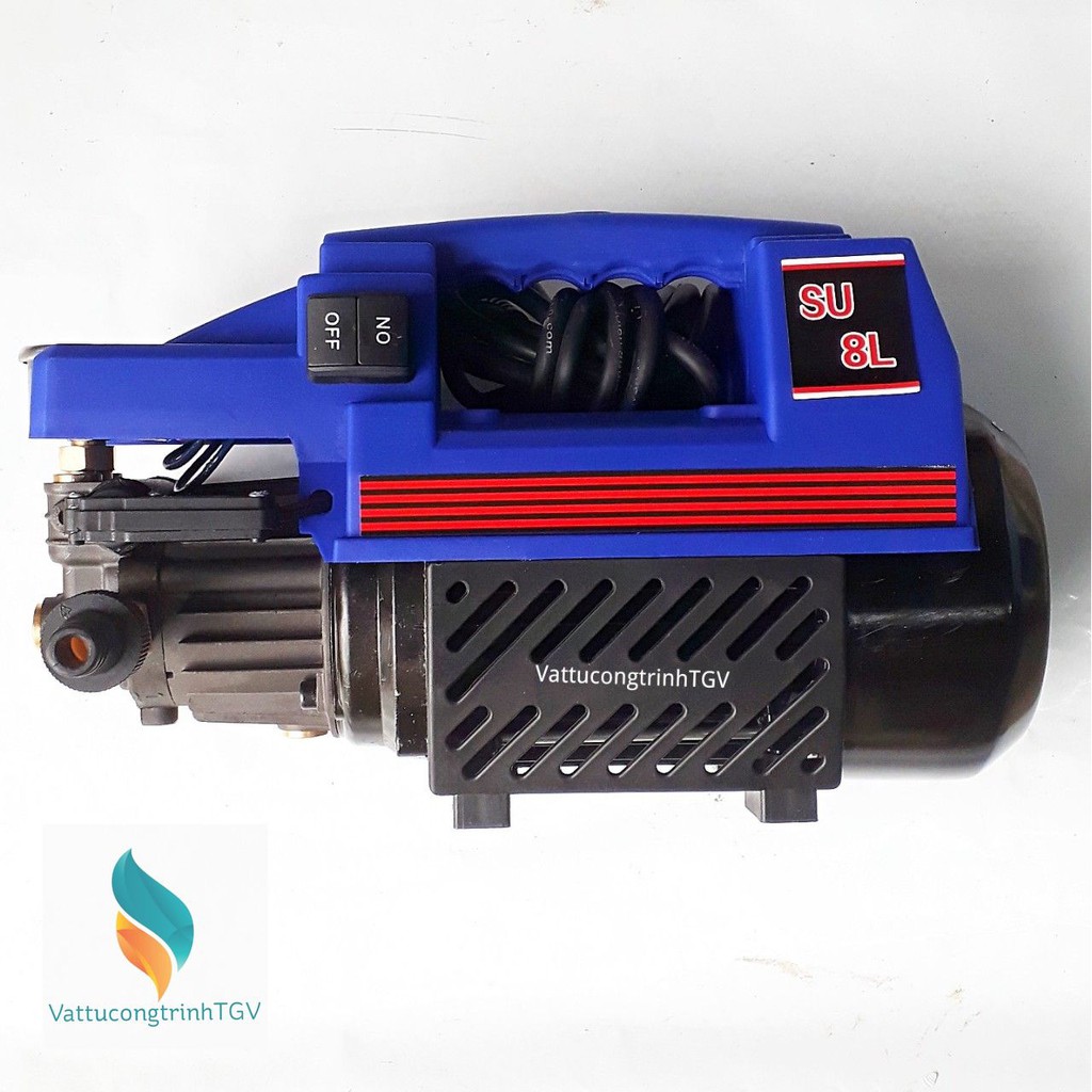 Bộ máy bơm áp lực SU 8L dùng cho rửa xe, bảo dưỡng điều hòa.