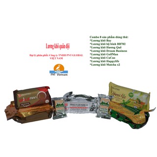 Bộ 9 gói lương khô quân đội các vị - Công Ty Cổ Phần 22