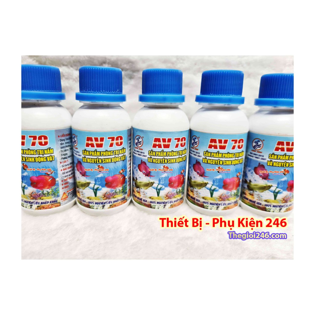 Thuốc trị nấm cho cá cảnh AV 70 Long Sinh
