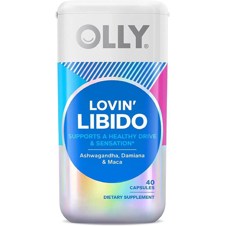 [DATE 4/2023 &amp; 5/2023] OLLY LOVIN’ LIBIDO 40 CAPSULES (40 VIÊN)