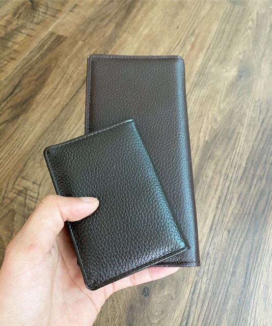 Combo Ví Card , Ví Dài Da Bò