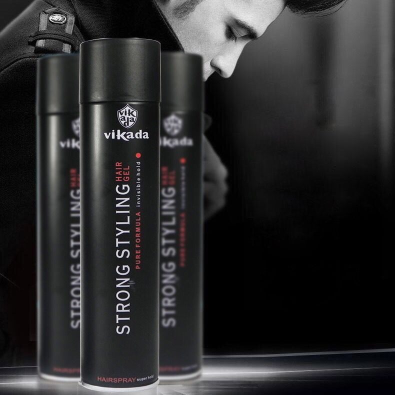 Gôm xịt tóc STRONG STYLING nam & nữ Keo xịt tóc giữ nếp cứng Dành Cho Nam & Nữ