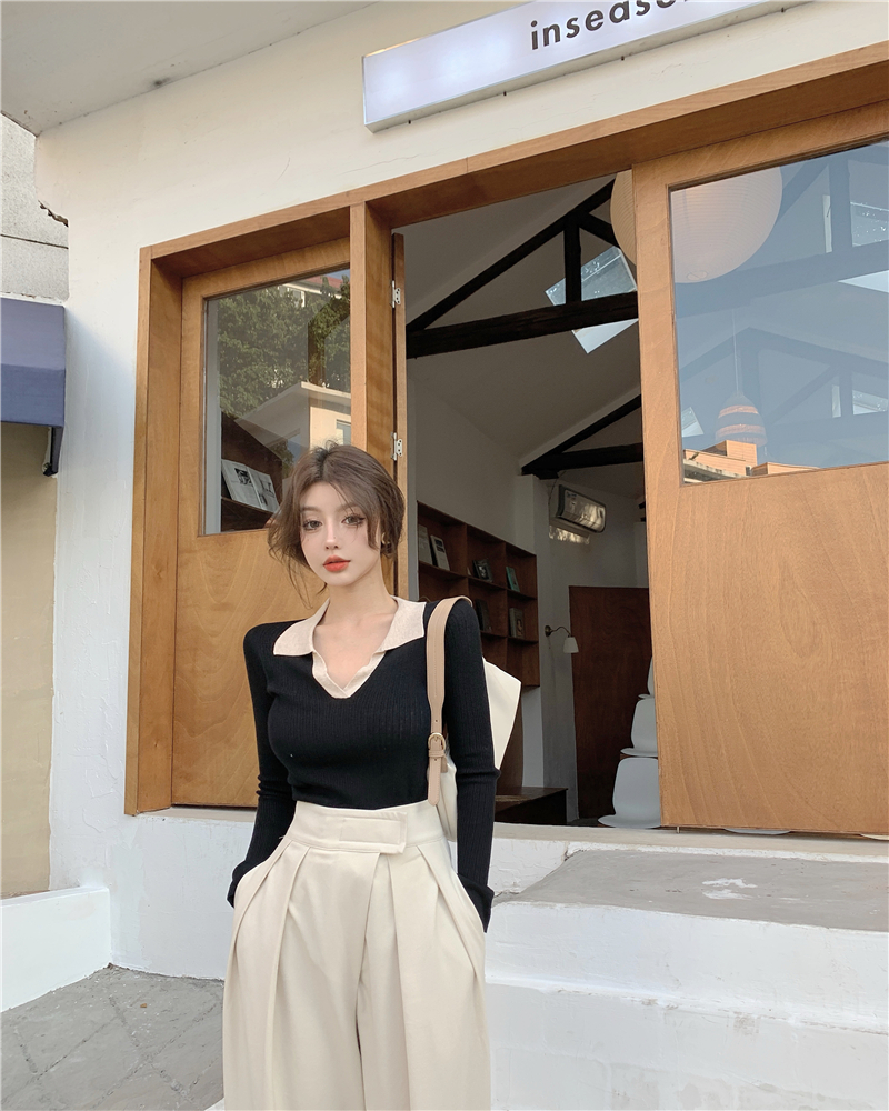 Áo sweater tay dài phong cách năng động thời trang trẻ trung cho nữ | BigBuy360 - bigbuy360.vn