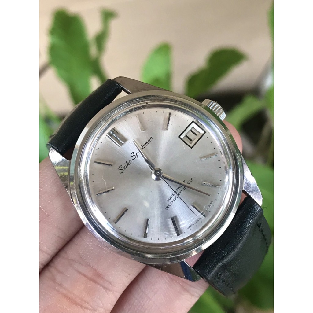 Đồng hồ nam SEIKO SPORTSMAN DIASHOCK 17 JEWELS của Nhật - CHÍNH HÃNG