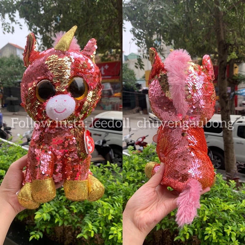 Gấu Bông TY Bear Flippables Kimsa Kim Tuyến