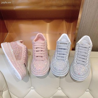 Giày Thể Thao Đế Dày Đính Đá Thời Trang Mùa Hè 2021 Cho Nữ