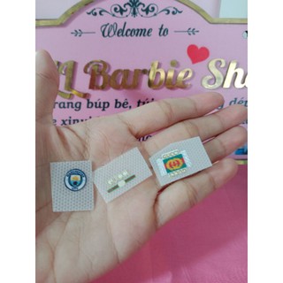 sticker ủi dán mini cho doll 1/8 1/12 1/6