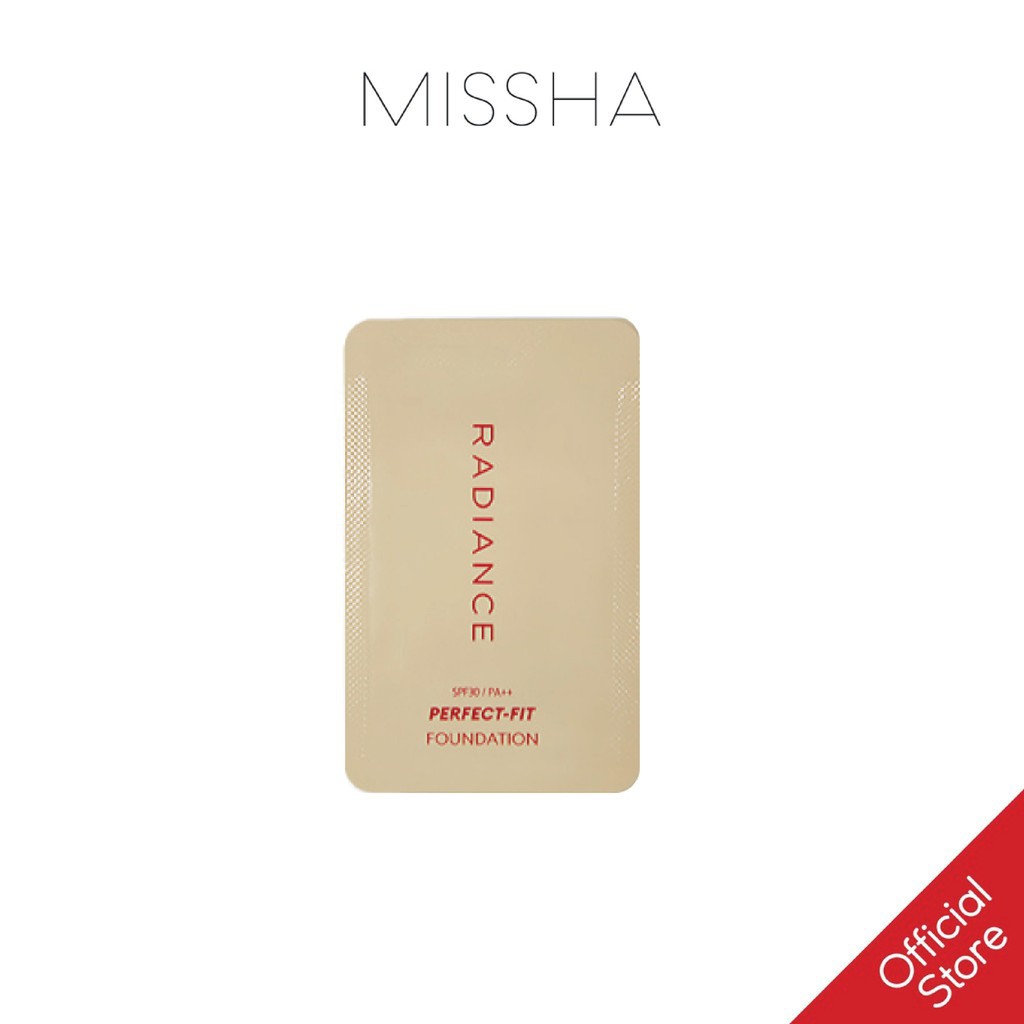 [Mã COSDEP -8% ĐH250k][Sample] Kem Nền Missha Radiance Perfect- Fit Foundation 2ml