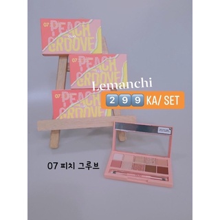 Phấn Mắt Clio Pro Eye Palette Tone Cam/ Hồng.