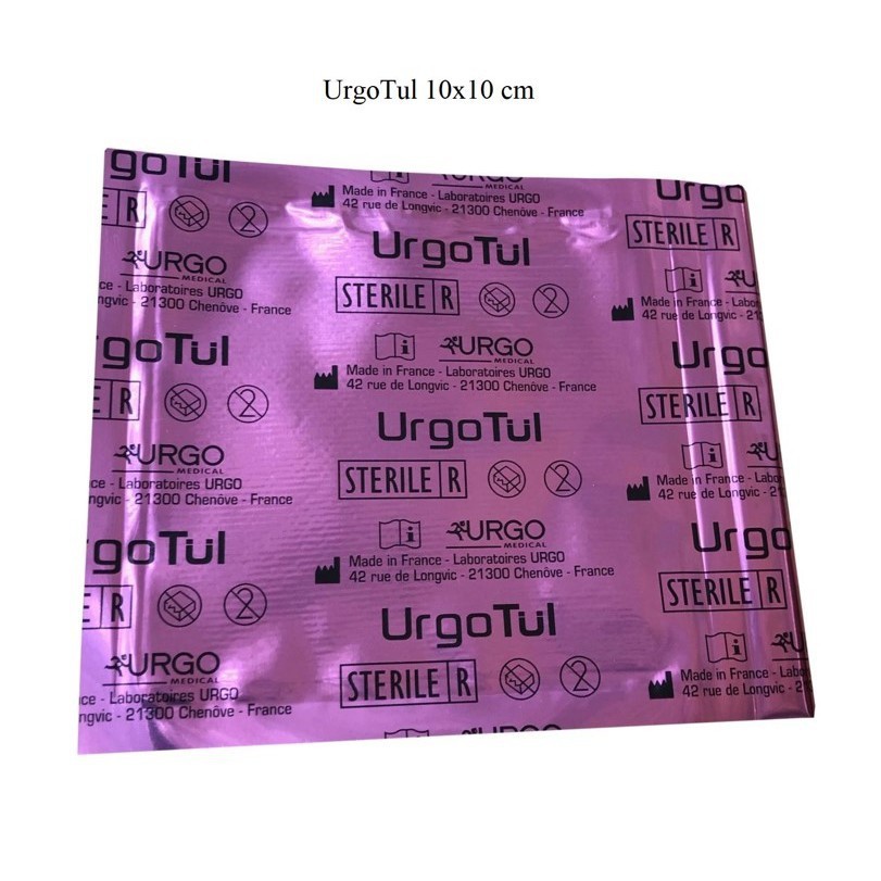 Gạc lưới y tế Urgotul (URGO PHÁP) giúp mau lành tối ưu, thay băng không đau, không dính vết thương, ngăn sẹo