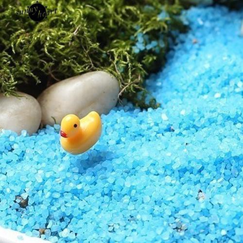 Túi cát thạch anh xanh dương đẹp mắt cho trang trí