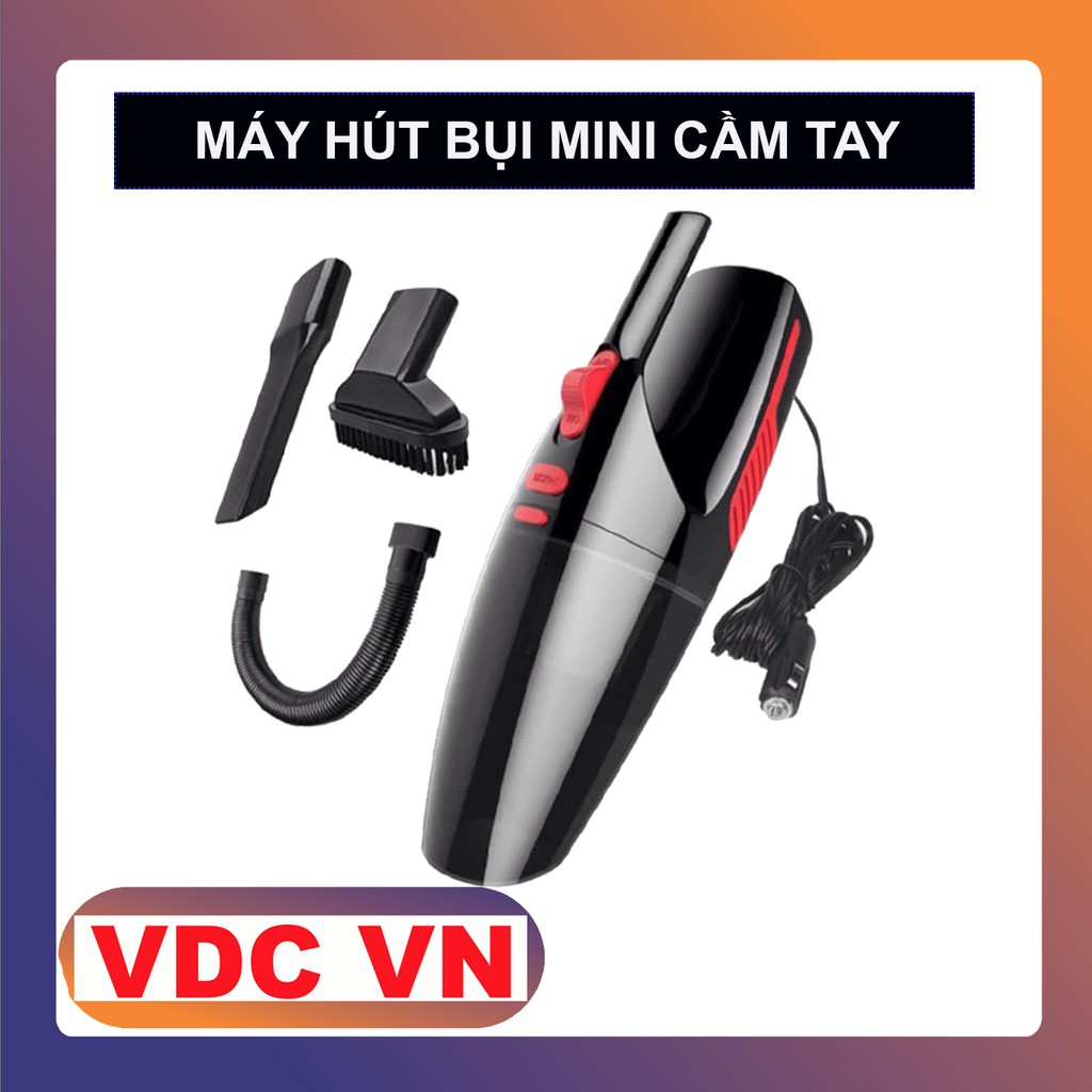 [ Hút Siêu Khỏe ] Máy hút bụi xe hơi - Máy hút bụi cầm tay mini điện áp 12V cho ô tô Bảo Hành 1 Năm 1 Đổi 1