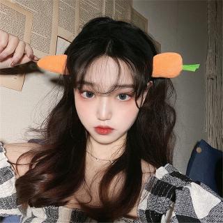  Set Kẹp Tóc Hình Củ Cà Rốt / Cá Dễ Thương Cho Bé Gái