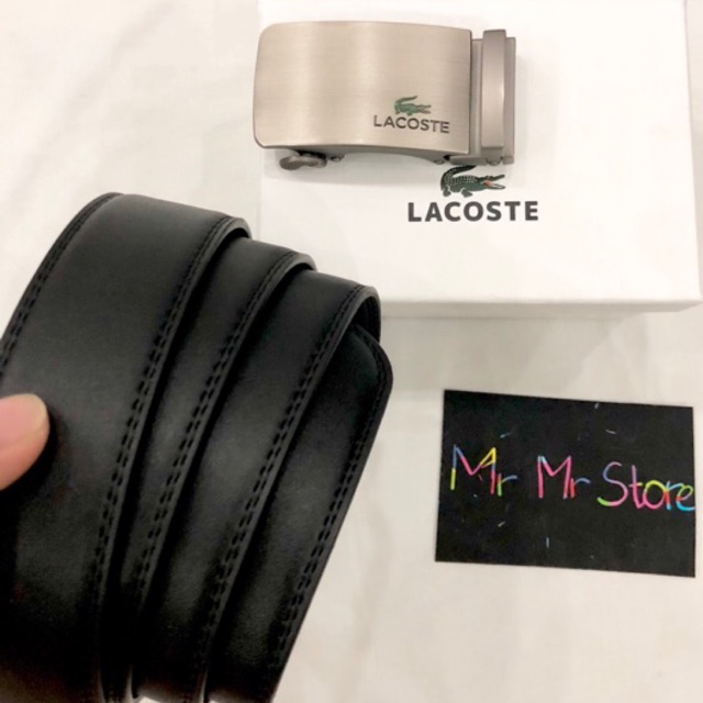 Nịt Lacoste đơn 02