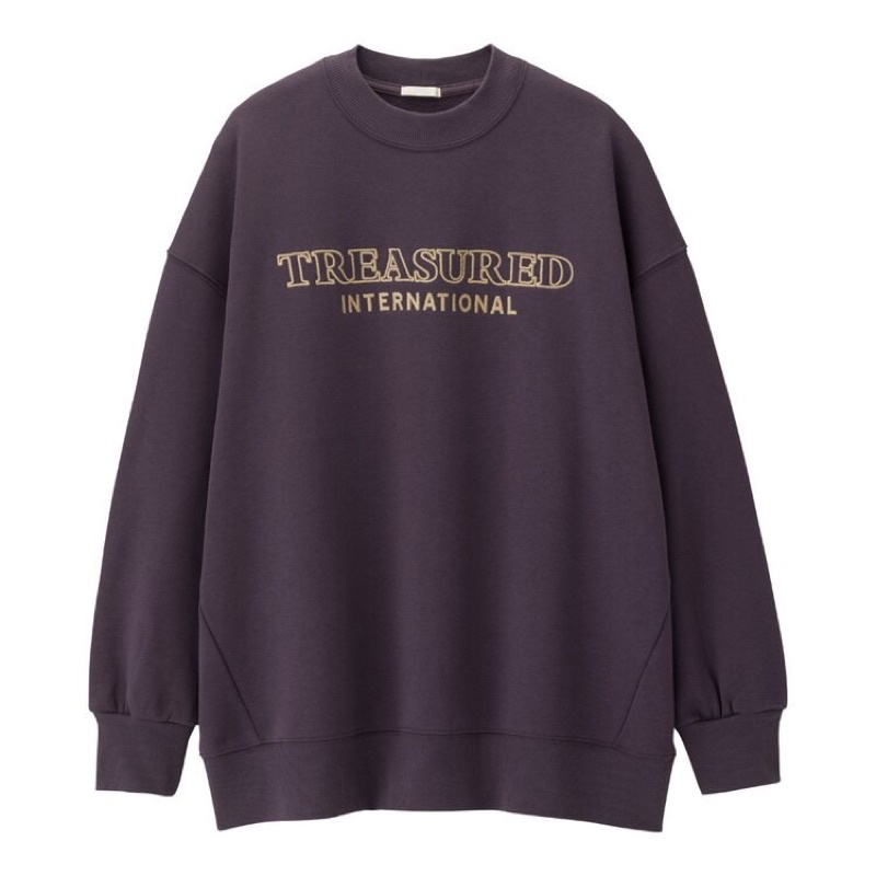 Áo sweater Gu xuất xịn 100% form rộng oversize
