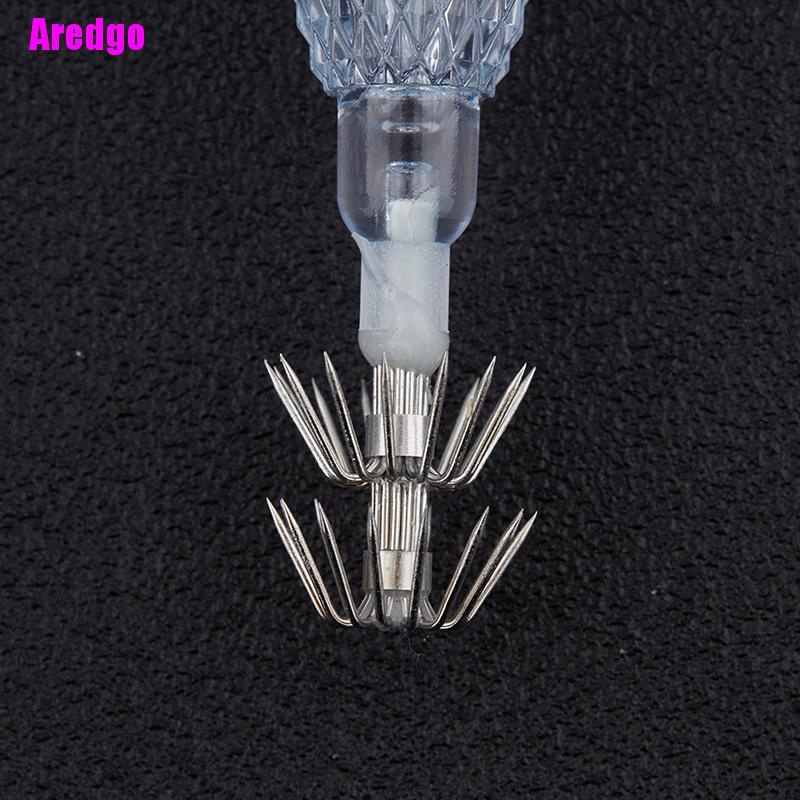 Đèn Mồi Câu Cá Hình Con Mực Có Đèn Led Tiện Dụng