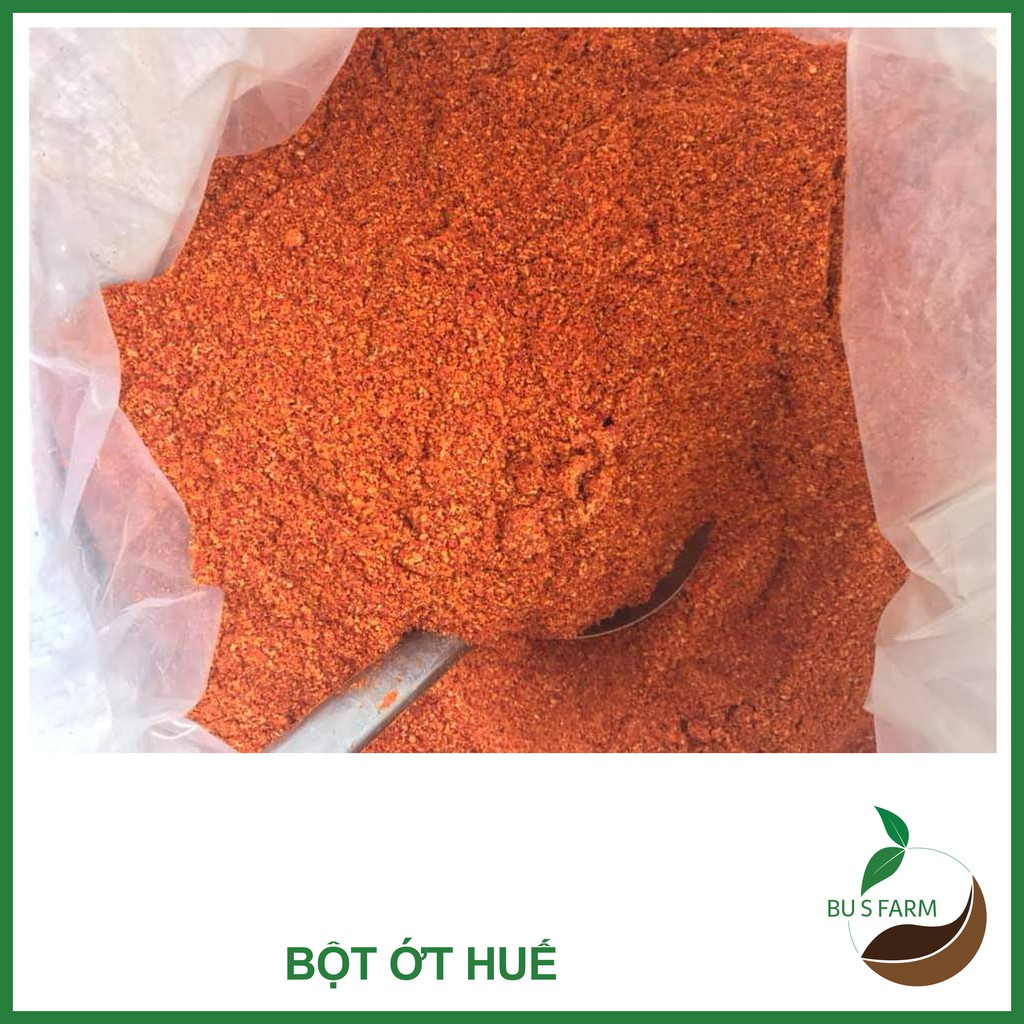 Ớt bột nhà làm, không phẩm màu, không tạp chất - Đặc sản Huế