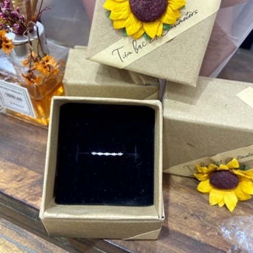Nhẫn bạc Tiệm bạc 21 Centimeters Glitter