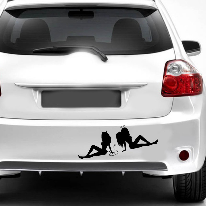 Decal Phản Quang Dán Trang Trí Xe Ô Tô