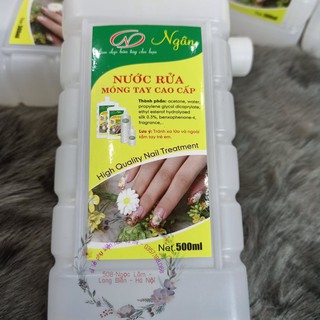 Nước rửa móng tay Aceton (500ml)