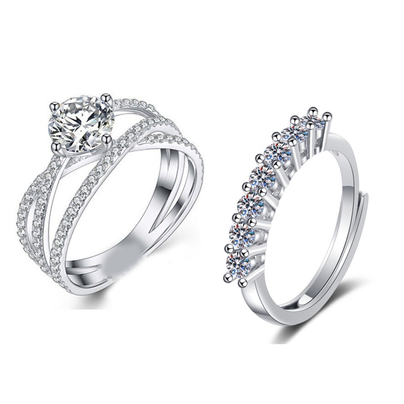 Nhẫn Hở Điều Chỉnh Được Kích Thước Thời Trang Cho Nữ