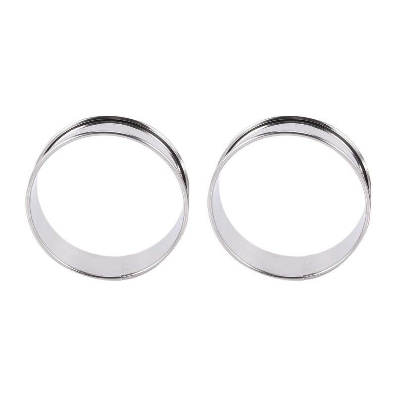 Khuôn Làm Bánh Tart Tròn Bằng Thép Không Gỉ 12 Ngăn