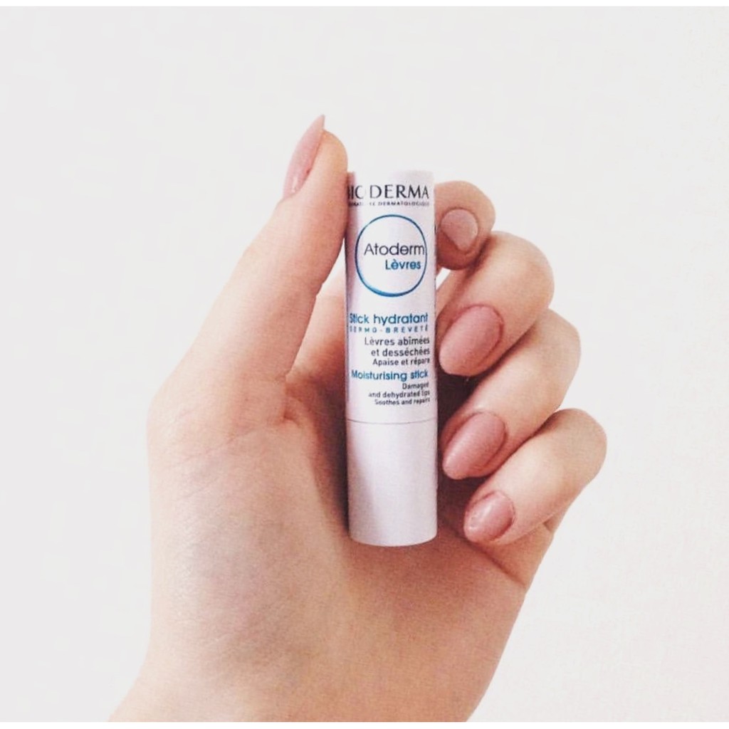 Son dưỡng môi Bioderma Atoderm Levres Stick Hydratant