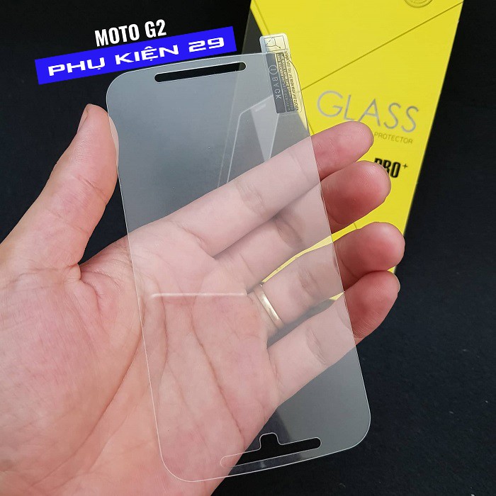 [Motorola G2/G4/G4 Play] Kính cường lực Glass Pro+ 9H