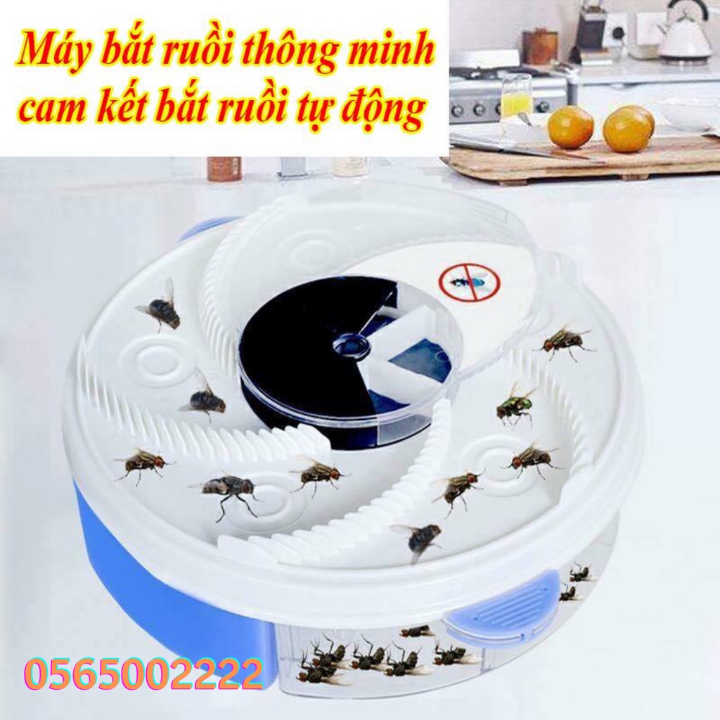 Máy bắt ruồi tự động không dùng hóa chất/Máy bắt ruồi chạy điện thông minh FLYTRAP, Edoo YD-218
