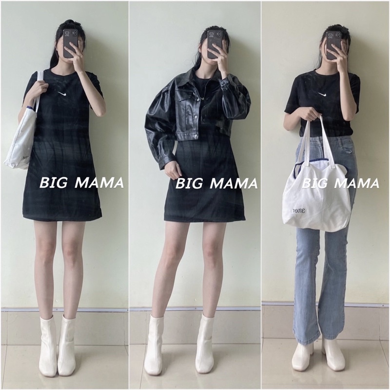 Váy body in hoạ tiết N.I.K.E