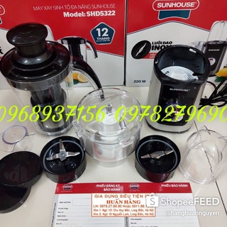 (HÀNG MỚI ĐẬP HỘP) LINH KIỆN MÁY XAY-ĐỘNG CƠ MÁY XAY SUNHOUSE SHD5322 SHD5323 SHD5325 SHD5328 SHD5329 SHD5321 SHD5320