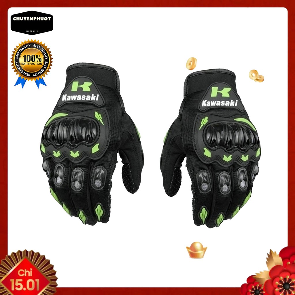 GĂNG TAY THỂ THAO KAWASAKI & MONTE DÀI NGÓN GÙ NHỰA
