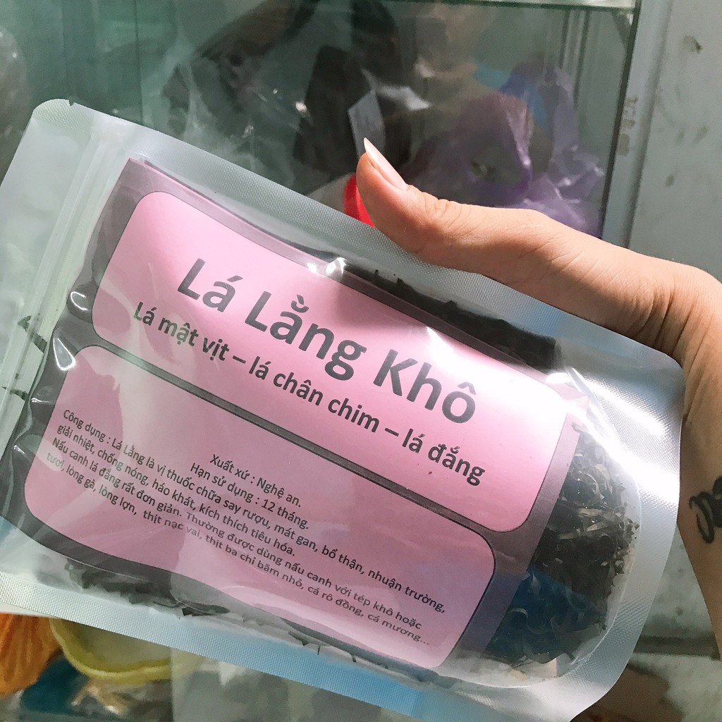 lá đắng nấu canh 100g ( lá lằng - lá chân chim - lá mật vịt )