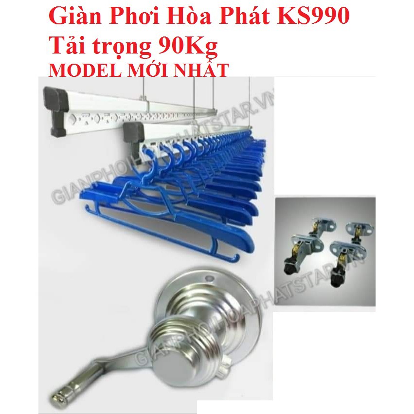 Giàn phơi hòa phát ks990