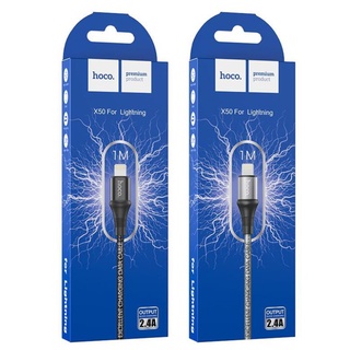 [hoco]CÁP SẠC NHANH IPHOCO X50 SẠC FULL DÒNG ip/ANDROID -Dây sạc type c ,,micro-