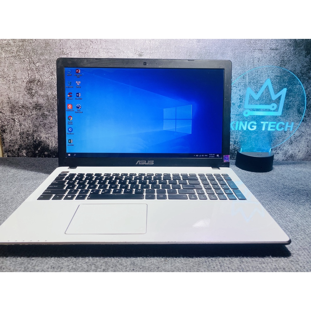 Laptop Cũ Asus X550L Trắng Mỏng Nhẹ Core i5 / Ram 8gb / ssd / card màn hình vga rời 2gb / Chơi Game, Đồ Họa Cực Khủng