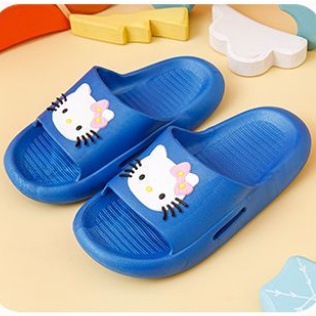 Dép Đi Trong Nhà Đế Mềm Chống Trượt Hình Mèo Hoạt Hình Đáng Yêu Dành Cho Bé Gái