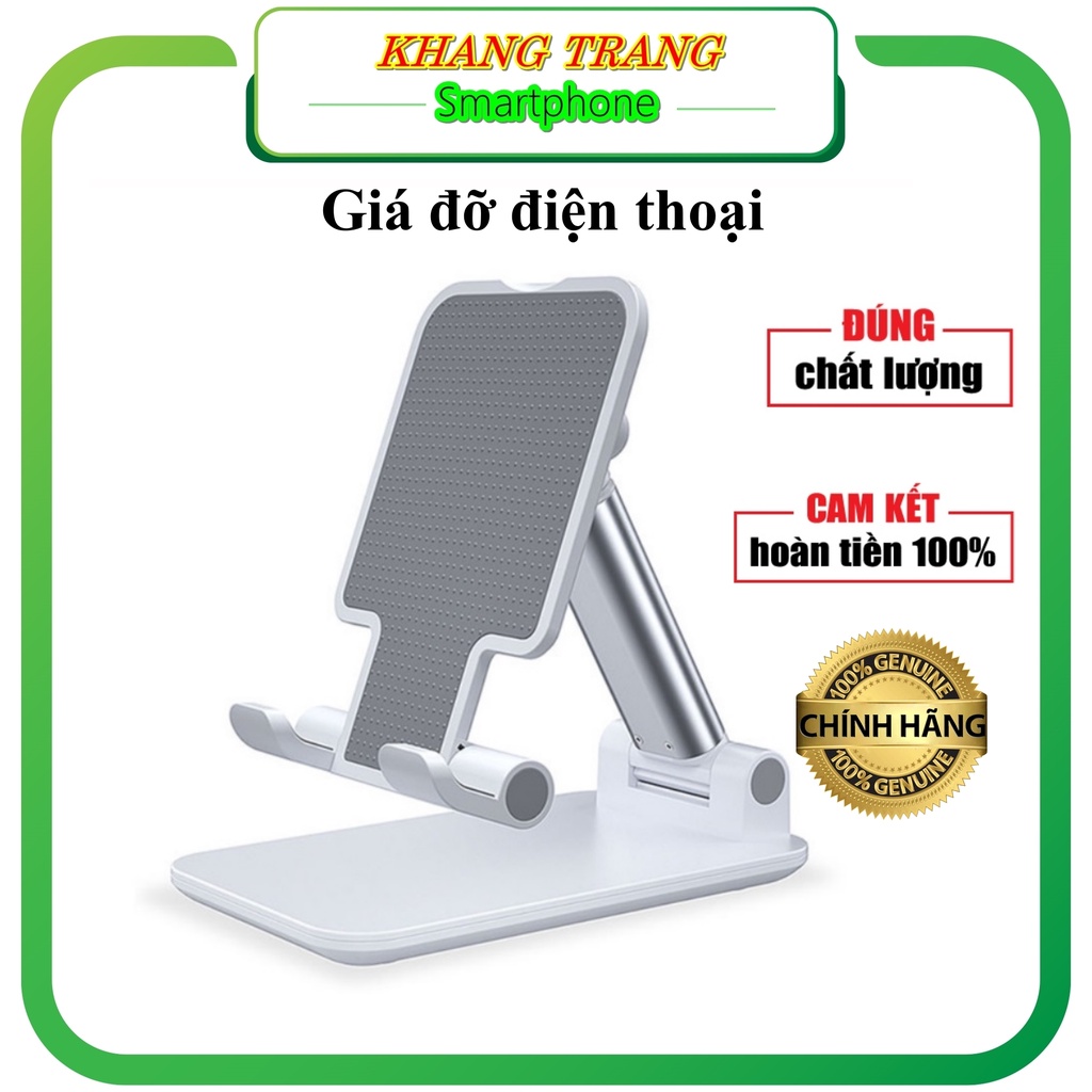 Giá đỡ điện thoại, kệ để điện thoại iPad để bàn có thể gập gọn, chống tê mỏi tay - khang trang kiểu dáng đẹp